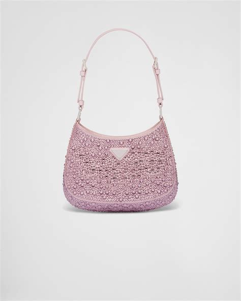 prada cleo bag rhinestone|prada handbags recycling.